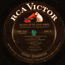 Charger l'image dans la galerie, SSgt. Barry Sadler* : Ballads Of The Green Berets (LP, Album, Ind)
