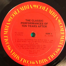 Load image into Gallery viewer, Ten Years After : The Classic Performances Of Ten Years After (LP, Comp, RE, Ter)
