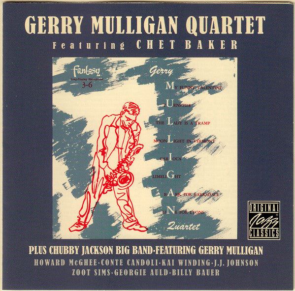 Gerry Mulligan Quartet / Chubby Jackson Big Band* : Gerry Mulligan Quartet / Chubby Jackson Big Band (CD, Comp, RM)