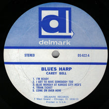 Laden Sie das Bild in den Galerie-Viewer, Carey Bell : Carey Bell's Blues Harp (LP, Album)

