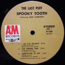 Laden Sie das Bild in den Galerie-Viewer, Spooky Tooth Featuring Mike Harrison (2) : The Last Puff (LP, Album, Mon)
