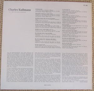 Charles Kullman : Lebendige Vergangenheit - Charles Kullman (LP, Comp, Mono)
