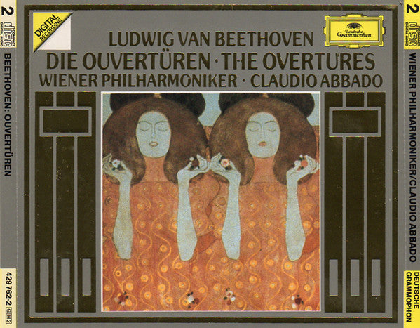 Ludwig van Beethoven, Wiener Philharmoniker, Claudio Abbado : Die Ouvertüren = The Overtures (2xCD, Comp)