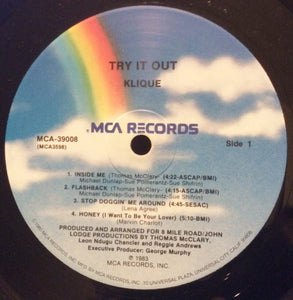 Klique : Try It Out (LP, Album)