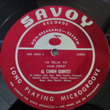 Charger l'image dans la galerie, Al Cohn Quintet : Al Cohn Quintet (10", Album, Mono, RE)
