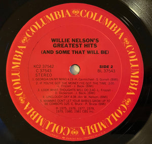 Willie Nelson : Greatest Hits (& Some That Will Be) (2xLP, Album, Comp, Car)