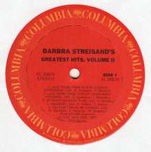 Laden Sie das Bild in den Galerie-Viewer, Barbra Streisand : Barbra Streisand&#39;s Greatest Hits Volume 2 (LP, Comp, Ter)
