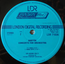 Load image into Gallery viewer, Bartók*, Sir Georg Solti*, Chicago Symphony Orchestra : Concerto For Orchestra / Dance Suite (LP, Dig)
