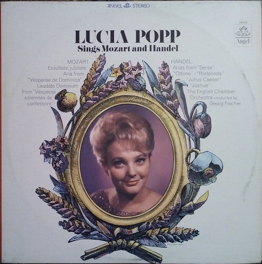 Mozart*, English Chamber Orchestra, Lucia Popp, Georg Fischer, Handel* : Lucia Popp Sings Mozart And Handel (LP, Album)