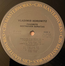 Laden Sie das Bild in den Galerie-Viewer, Vladimir Horowitz, Beethoven* : Favorite Beethoven Sonatas (LP, Comp, RP)
