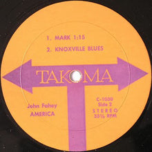 Laden Sie das Bild in den Galerie-Viewer, John Fahey : America (LP, Album)
