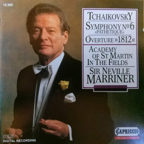 Pyotr Ilyich Tchaikovsky, Sir Neville Marriner, The Academy Of St. Martin-in-the-Fields : Symphony No.6 (Pathetique) Overture 1812 (CD, Album)