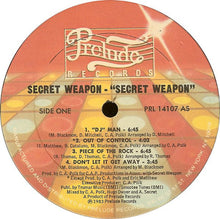 Laden Sie das Bild in den Galerie-Viewer, Secret Weapon (2) : Secret Weapon (LP, Album)
