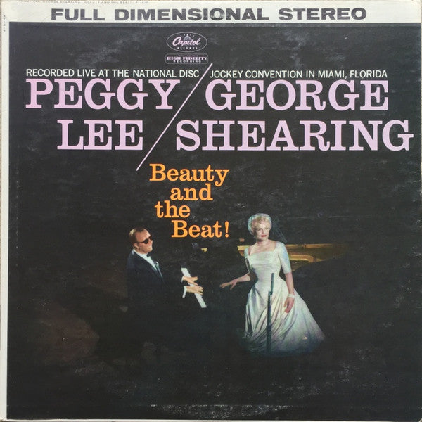 Peggy Lee And George Shearing : Beauty And The Beat! (LP, Album, RP, Los)