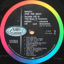 Laden Sie das Bild in den Galerie-Viewer, Peggy Lee And George Shearing : Beauty And The Beat! (LP, Album, RP, Los)
