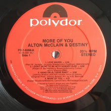 Laden Sie das Bild in den Galerie-Viewer, Alton McClain &amp; Destiny : More Of You (LP, Album)
