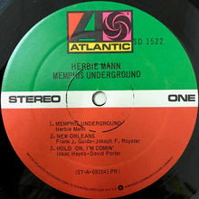 Laden Sie das Bild in den Galerie-Viewer, Herbie Mann : Memphis Underground (LP, Album, PR )
