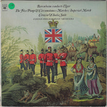 Load image into Gallery viewer, Barenboim* Conducts Elgar*, London Philharmonic Orchestra : The Five Pomp &amp; Circumstance Marches / Imperial March / Crown Of India Suite (LP)
