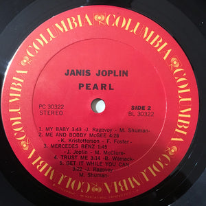 Janis Joplin : Pearl (LP, Album, RP, Ter)