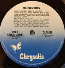 Charger l'image dans la galerie, Greg Lake : Manoeuvres (LP, Album, Promo, Pit)
