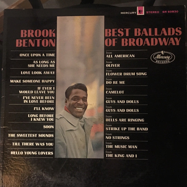 Brook Benton : Best Ballads Of Broadway (LP, Album)