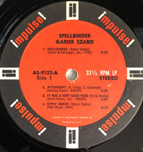Laden Sie das Bild in den Galerie-Viewer, Gabor Szabo : Spellbinder (LP, Album, Mon)
