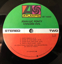 Load image into Gallery viewer, Jean-Luc Ponty : Civilized Evil (LP, Album, AR )
