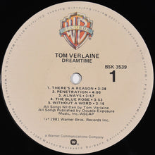 Laden Sie das Bild in den Galerie-Viewer, Tom Verlaine : Dreamtime (LP, Album, Jac)
