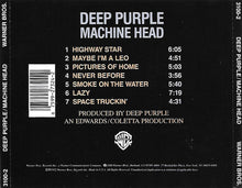 Laden Sie das Bild in den Galerie-Viewer, Deep Purple : Machine Head (CD, Album, RE, RP, SRC)
