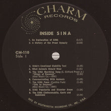 Load image into Gallery viewer, SINA (4) : Inside SINA (LP, Album)

