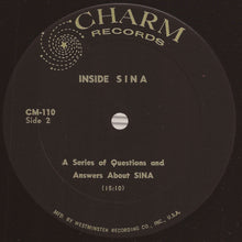 Load image into Gallery viewer, SINA (4) : Inside SINA (LP, Album)

