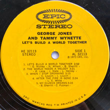 Load image into Gallery viewer, George Jones And Tammy Wynette* : Let's Build A World Together (LP, Album, Ter + 7")
