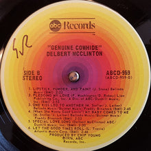 Charger l'image dans la galerie, Delbert McClinton : Genuine Cowhide (LP, Album, Ter)
