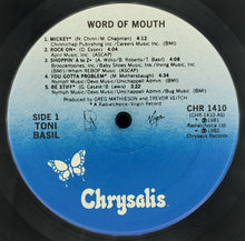 Load image into Gallery viewer, Toni Basil : Word Of Mouth (LP, Album, PRC)
