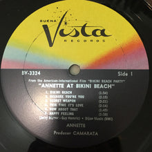 Load image into Gallery viewer, Annette (7) : Annette At Bikini Beach (LP, Album, Mono)
