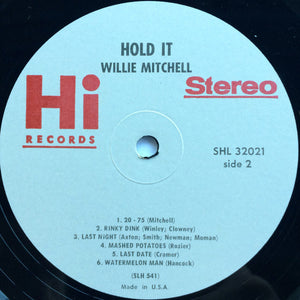 Willie Mitchell : Hold It!!! Here's Willie Mitchell (LP, Album, Glo)