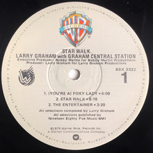 Load image into Gallery viewer, Larry Graham With Graham Central Station* : Star Walk (LP, Album, Win)
