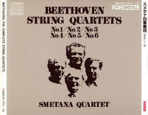 Beethoven*, Smetana Quartet : The Complete String Quartets (9xCD, RE + Box, Comp)