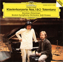 Laden Sie das Bild in den Galerie-Viewer, Franz Liszt, Krystian Zimerman, Boston Symphony Orchestra, Seiji Ozawa : Klavierkonzerte Nos 1 &amp; 2 = Piano Concertos = Concertos Pour Piano • Totentanz (CD, Album, PDO)
