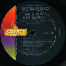 Laden Sie das Bild in den Galerie-Viewer, Jan And Dean* : Jan And Dean Meet Batman (LP, Album)
