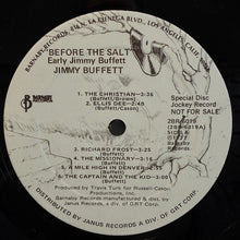 Charger l'image dans la galerie, Jimmy Buffett : Before The Salt (2xLP, Comp, Promo)
