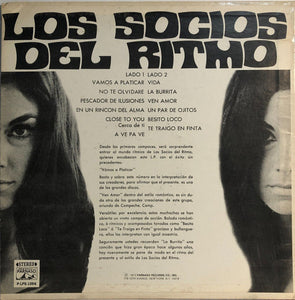 Los Socios del Ritmo : Vida Vamos A Platicar (LP, Album)