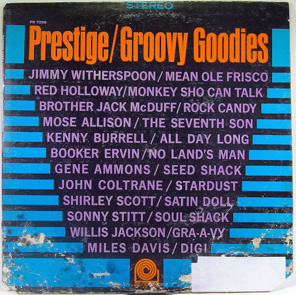 Various : Prestige / Groovy Goodies (LP, Album, Comp)