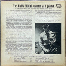 Load image into Gallery viewer, The Brew Moore Quartet And The Brew Moore Quintet : The Brew Moore Quintet (LP, Album, Mono, Red)
