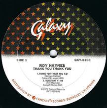Laden Sie das Bild in den Galerie-Viewer, Roy Haynes : Thank You Thank You (LP, Album)
