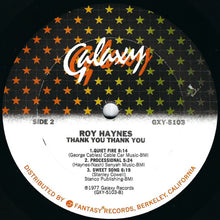 Laden Sie das Bild in den Galerie-Viewer, Roy Haynes : Thank You Thank You (LP, Album)

