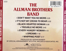 Load image into Gallery viewer, The Allman Brothers Band : The Allman Brothers Band (CD, Album, RE)
