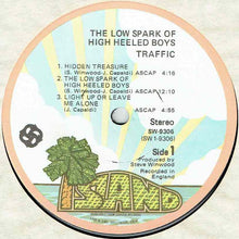 Load image into Gallery viewer, Traffic : The Low Spark Of High Heeled Boys (LP, Album, Jac)
