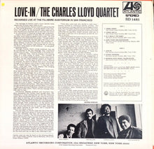 Laden Sie das Bild in den Galerie-Viewer, The Charles Lloyd Quartet : Love-In (LP, Album, Pre)
