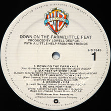 Load image into Gallery viewer, Little Feat : Down On The Farm (LP, Album, Mon)
